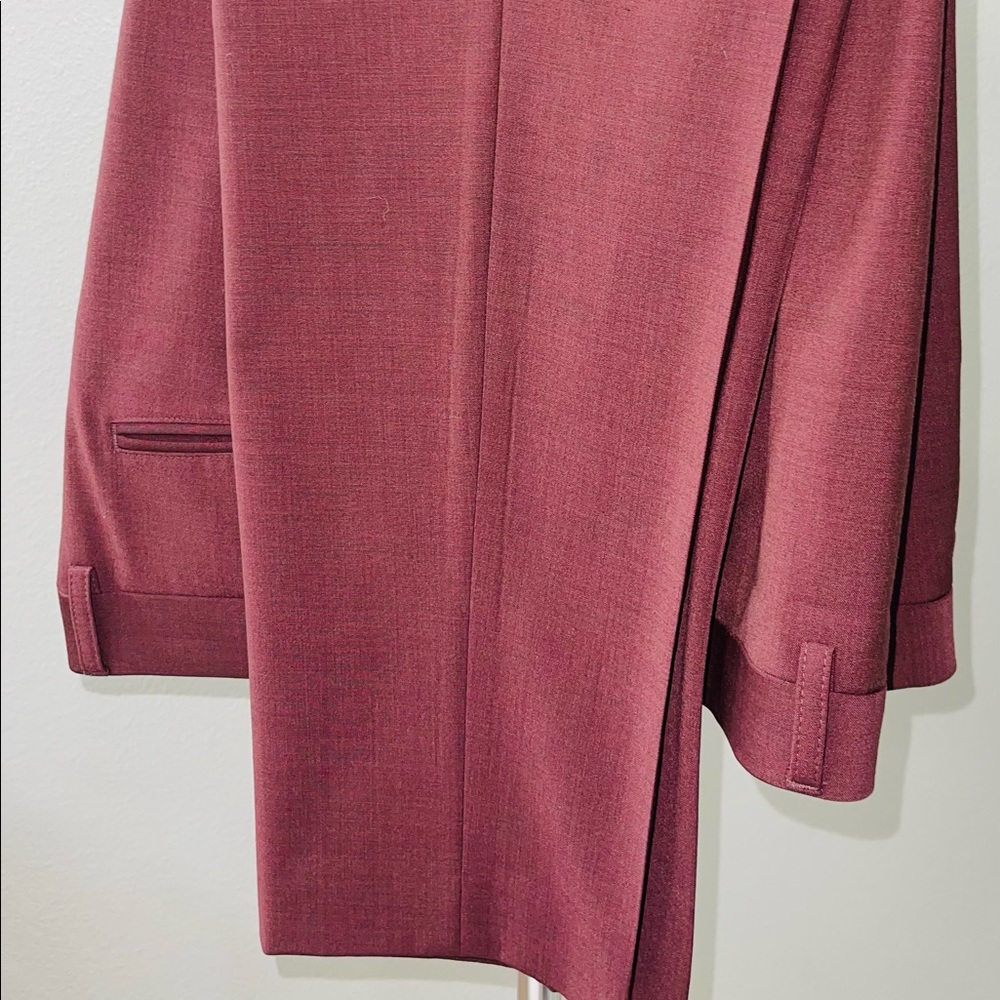 Red Express suit pants, size 36 30, lightly used, original price $80